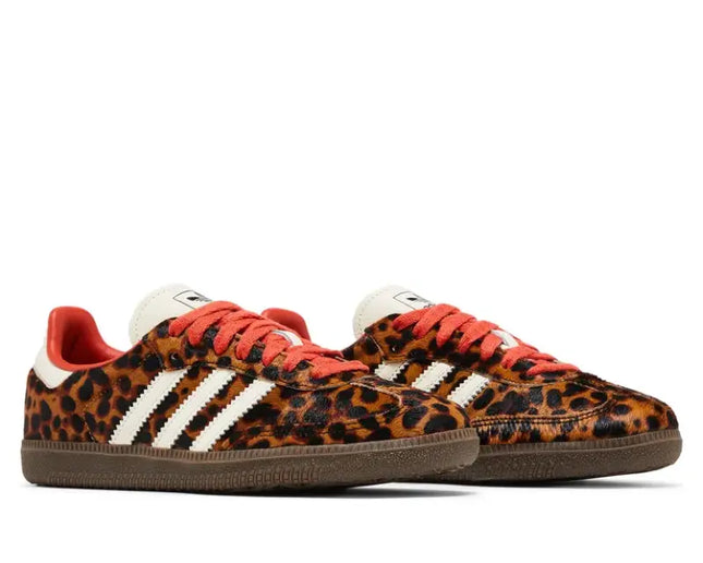 Adidas Samba Leopard Print