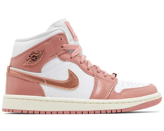 Jordan 1 Mid Metallic Pink