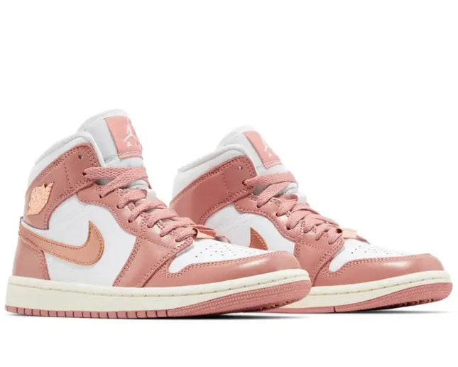 Jordan 1 Mid Metallic Pink