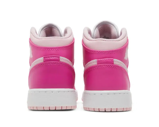 Jordan 1 Mid Flerce Pink