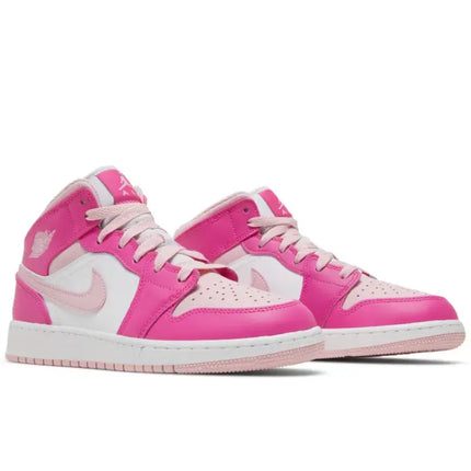 Jordan 1 Mid Flerce Pink