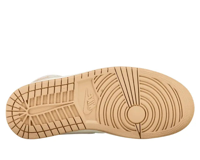 Jordan 1 Mid Tan Toe