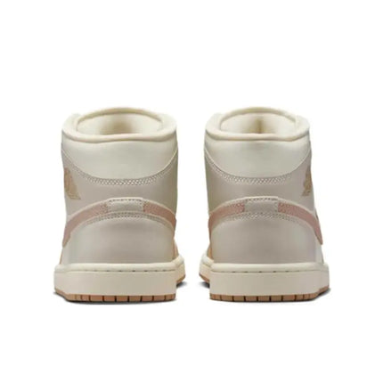 Jordan 1 Mid Tan Toe