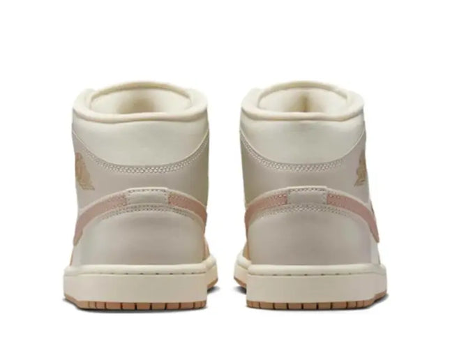 Jordan 1 Mid Tan Toe